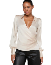 Load image into Gallery viewer, L'Agence- Bernice Wrap Blouse
