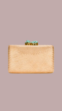 Load image into Gallery viewer, Kayu- Straw Clutch w. Clasp