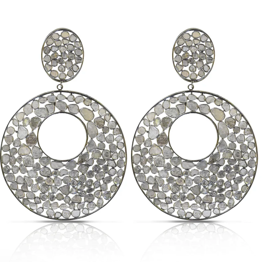 S.Carter Disco Diamond Earrings