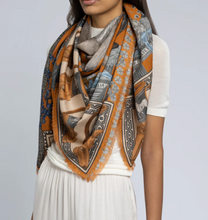 Load image into Gallery viewer, Sabina Savage- The Temple of Pegasus Scarf
