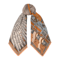 Load image into Gallery viewer, Sabina Savage- The Temple of Pegasus Scarf