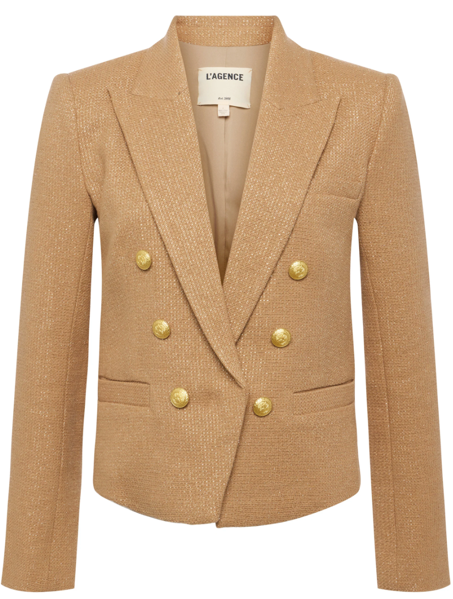 L'Agence- Brooke Crop Blazer – SorellaLLC