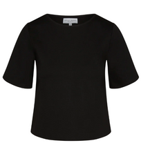 Load image into Gallery viewer, Ripley Rader- Ponte Knit Short Sleeve Top Extended