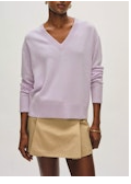 Load image into Gallery viewer, White + Warren- Cashmere VNeck