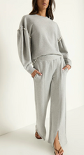 Load image into Gallery viewer, Nation- Lincoln Front Slit Knit Pant