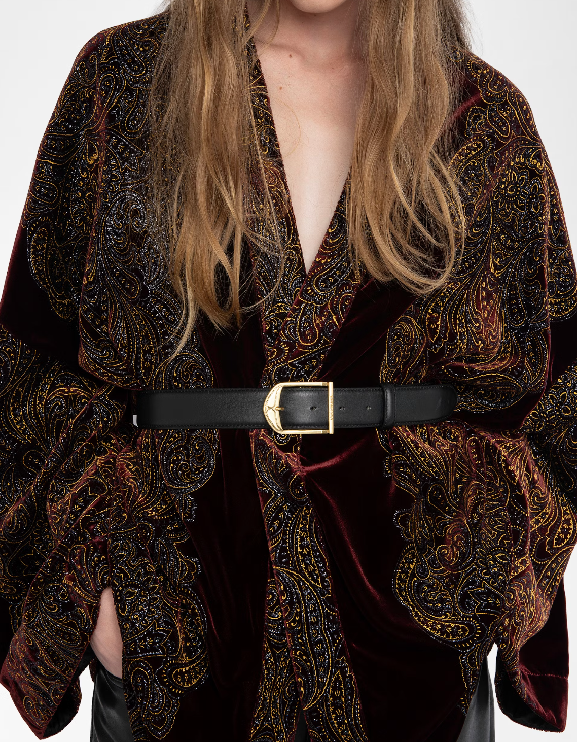 Zadig & Voltaire- Velvet Kimono