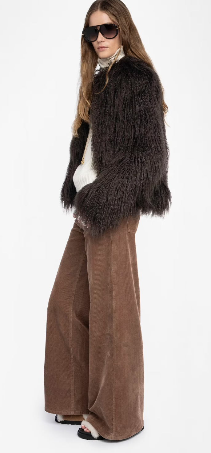 Zadig & Voltaire- Freddie Faux Fur Coat