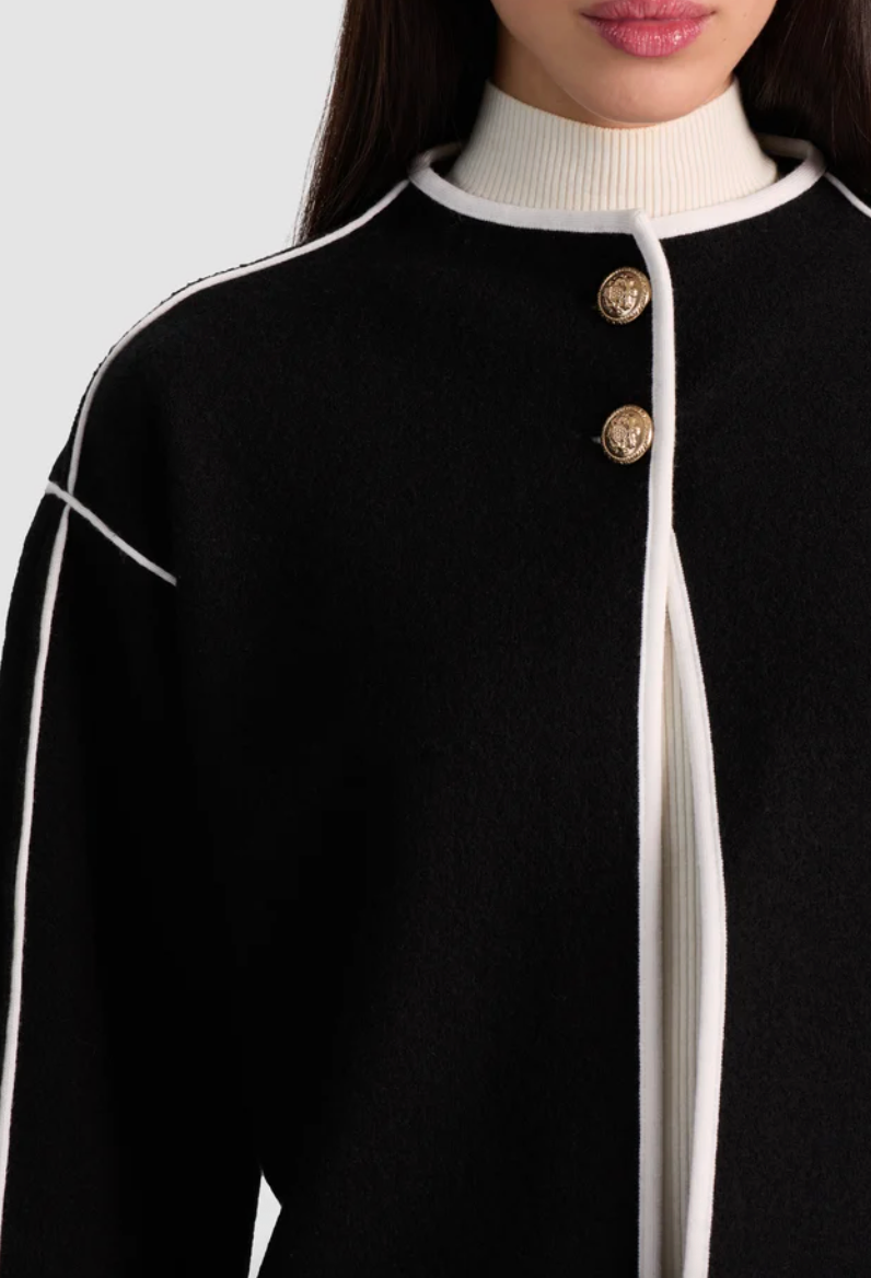 alice + olivia- Pearson Sweater Jacket