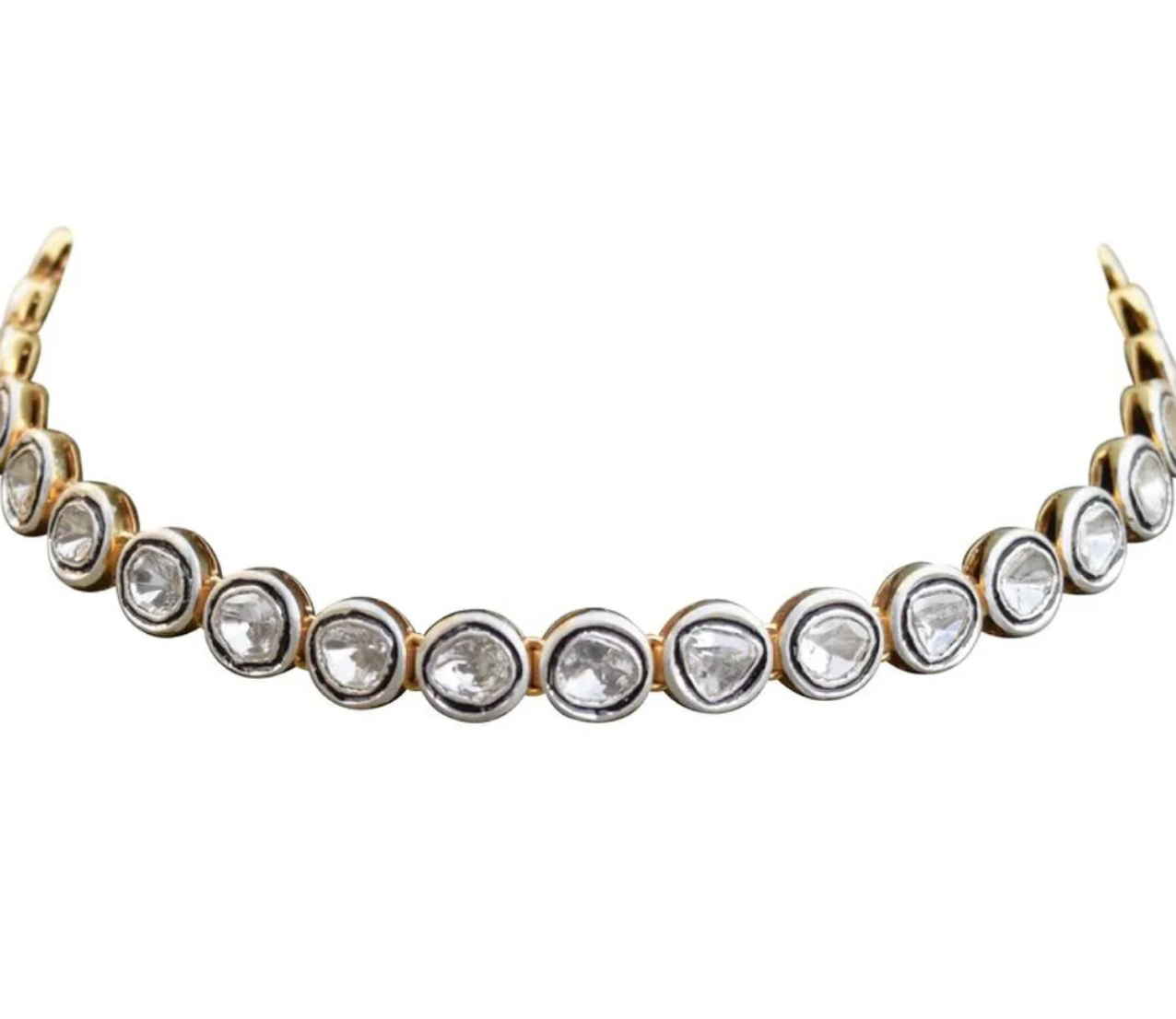 S. Carter- Sliced Diamond Choker