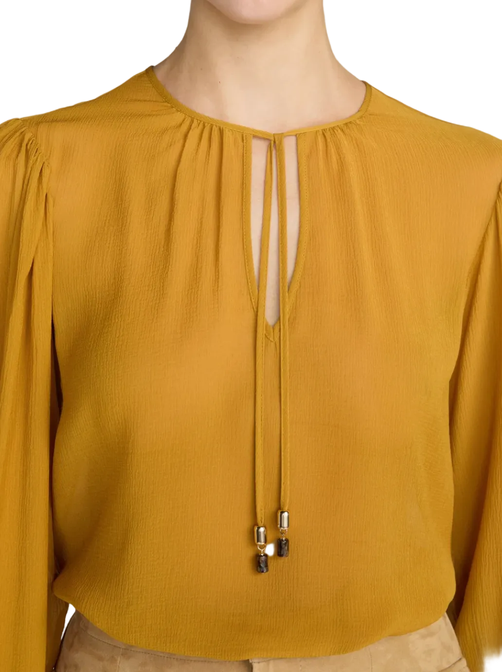 Frame- The Silk Amulet Blouse