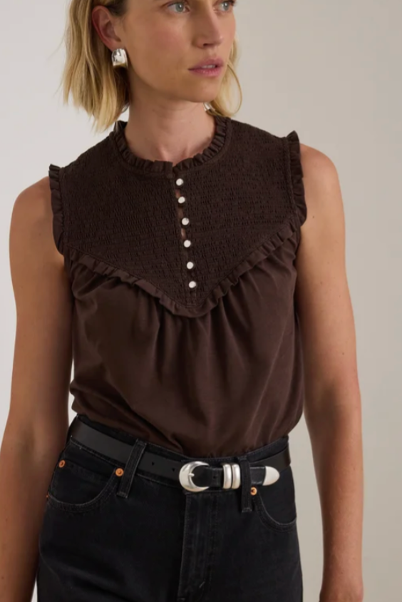 Nation-Nelly Smocked Top