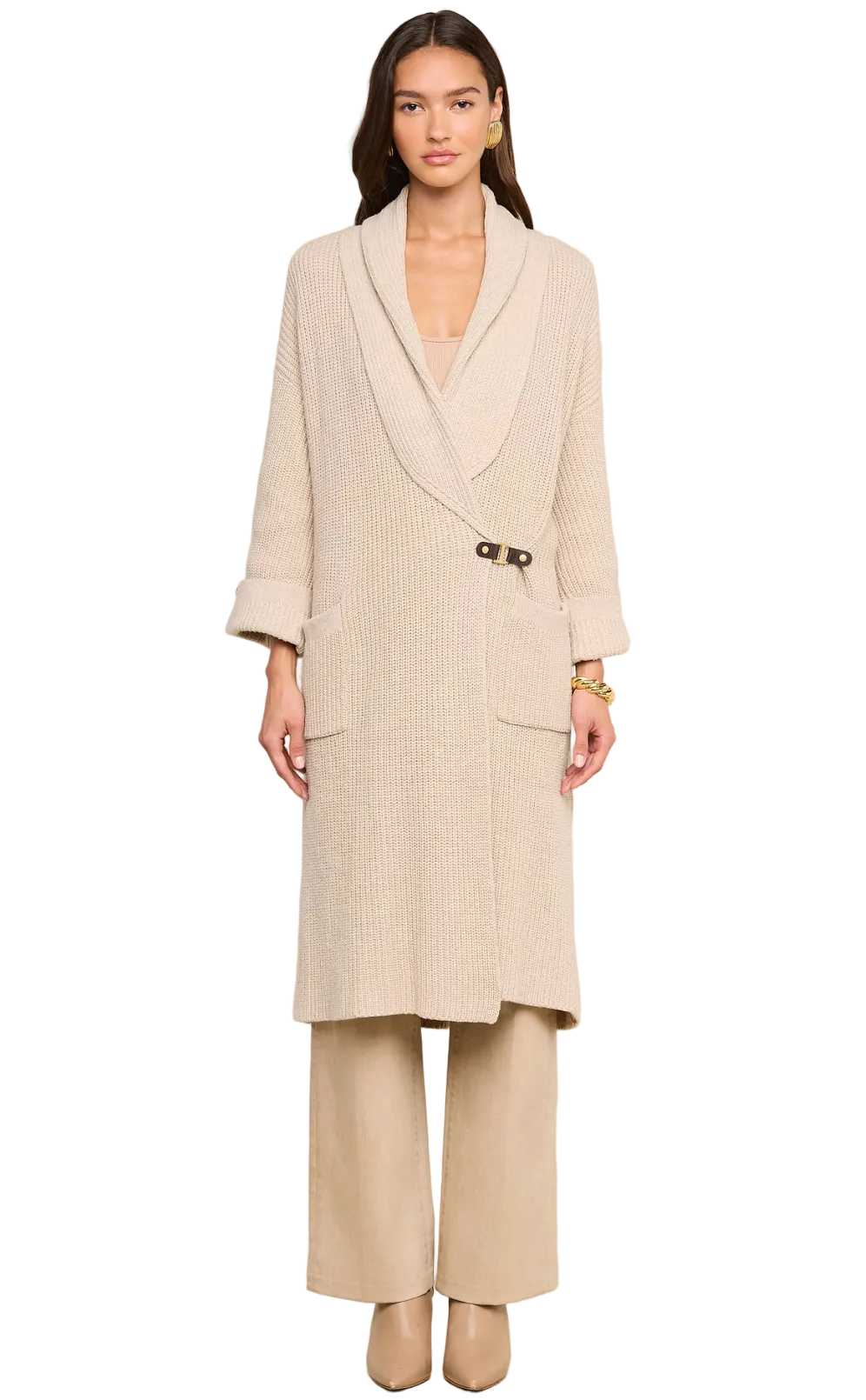 L'Agence- Orielle Long Cardigan