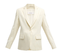 Load image into Gallery viewer, A.L.C Mavis II Pinstripe Jacket
