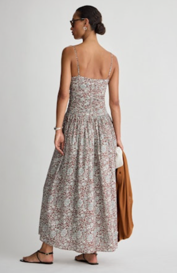 Apiece Apart- Jana Ruched Bodice Maxi