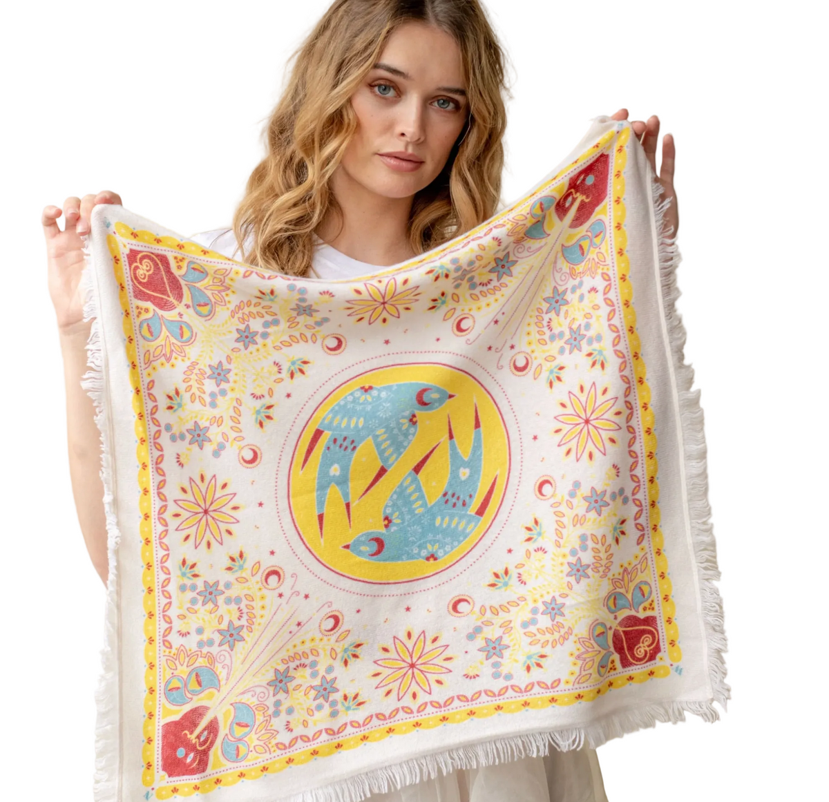 Freya- Mini Cashmere Bandana