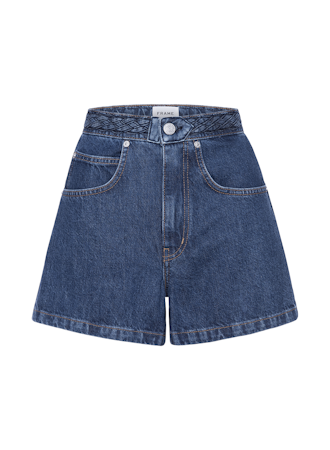 Frame- Braided Waistband Short