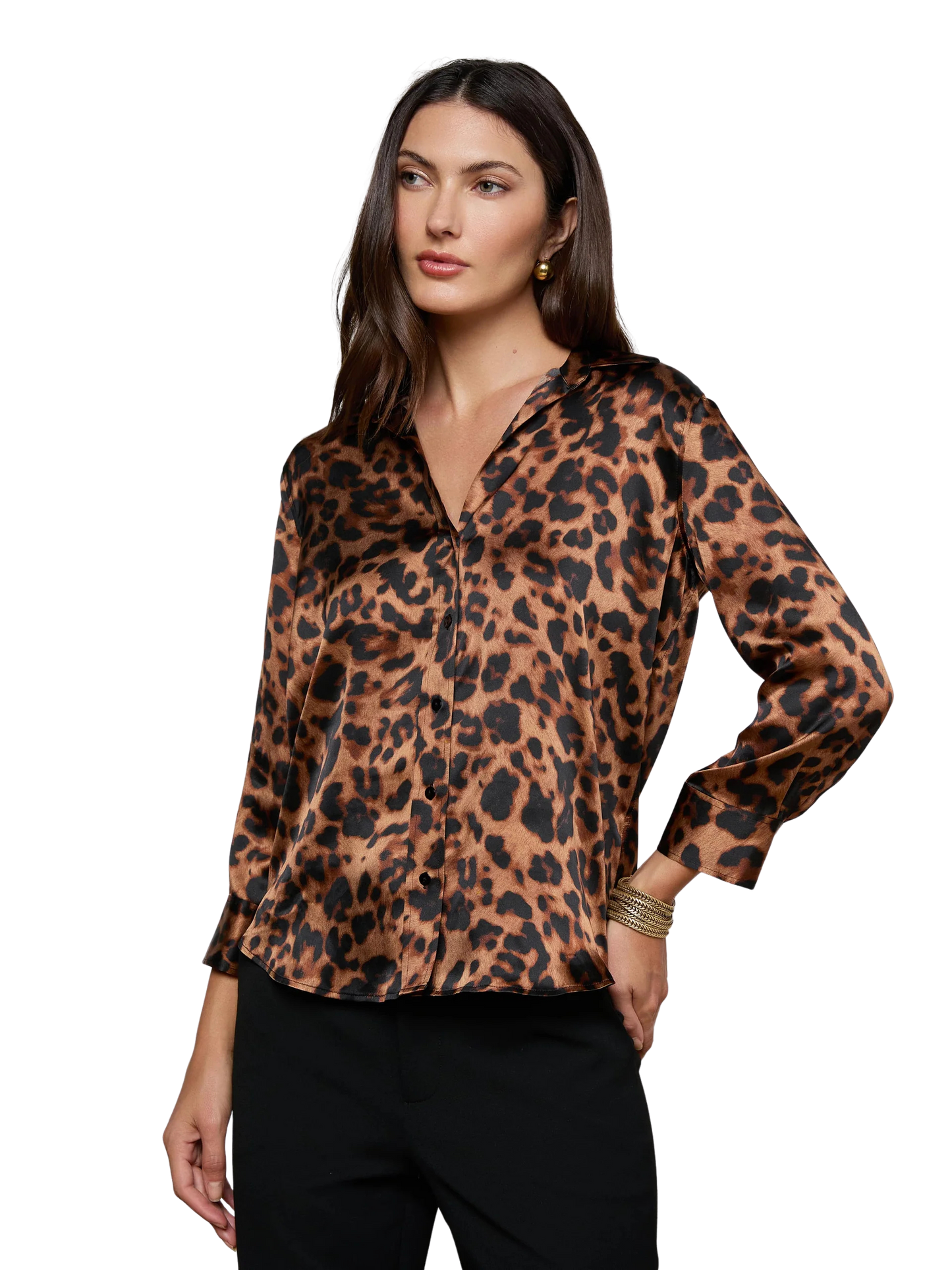 L'Agence- Dani 3/4 Sleeve Blouse