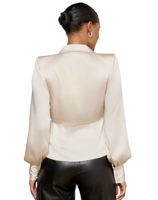 L'Agence- Bernice Wrap Blouse