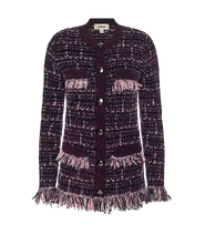 Load image into Gallery viewer, L&#39;Agence- Kastoria Fringe Cardi
