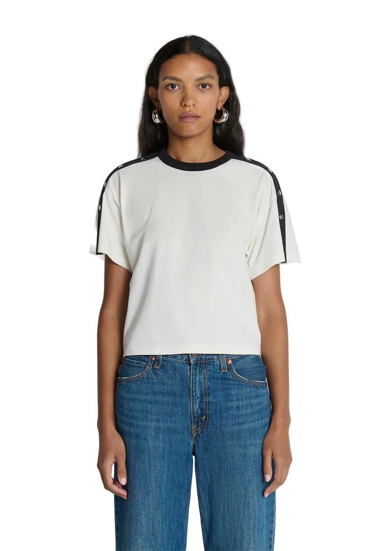 Ada Button Tee