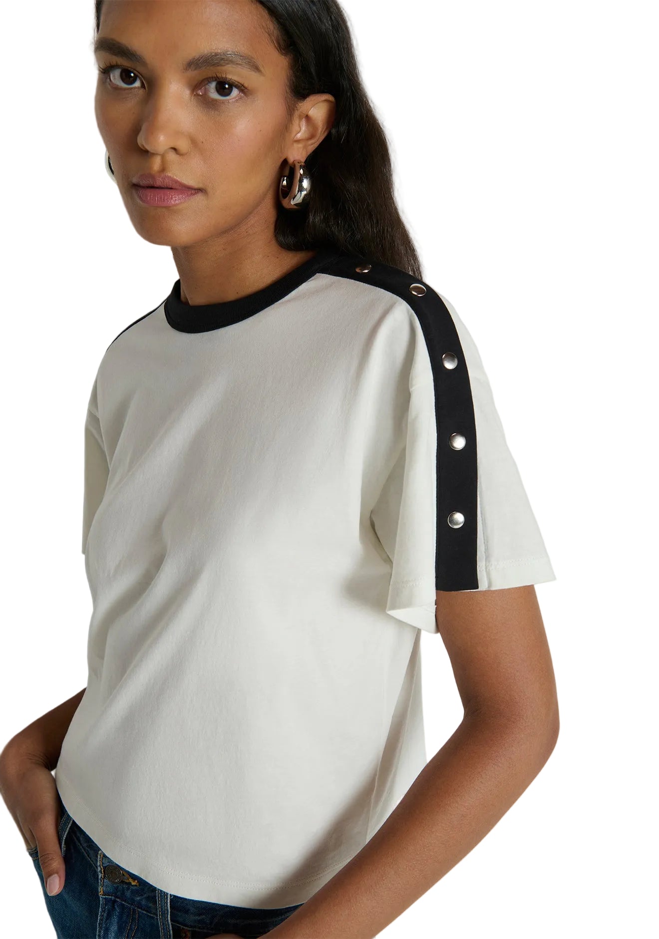 Ada Button Tee