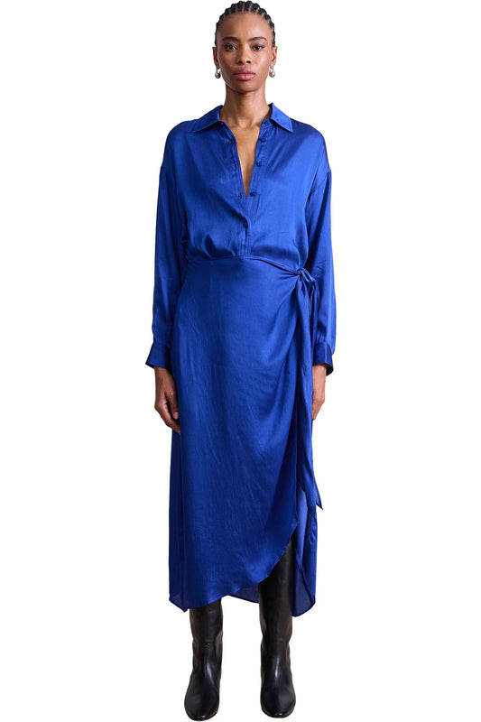 Apiece Apart- Alessandra Sarong Shirt Dress