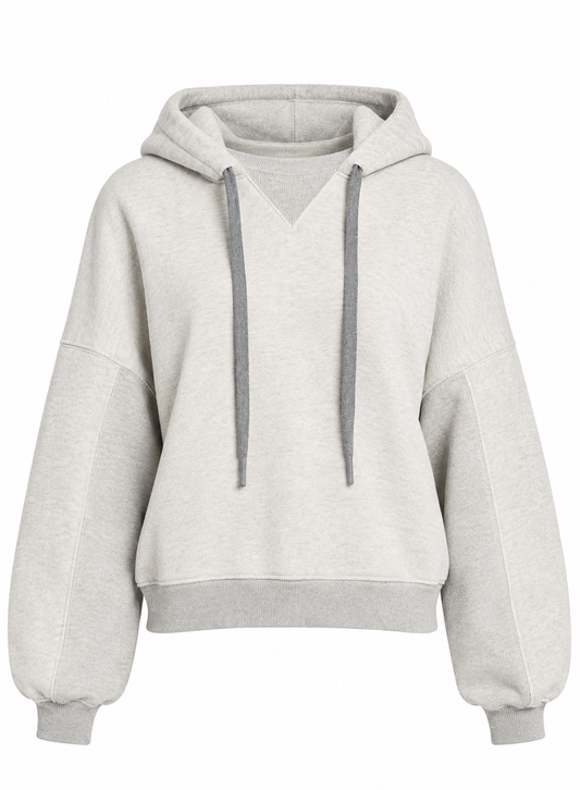 MOTHER- The Half Base Hoodie
