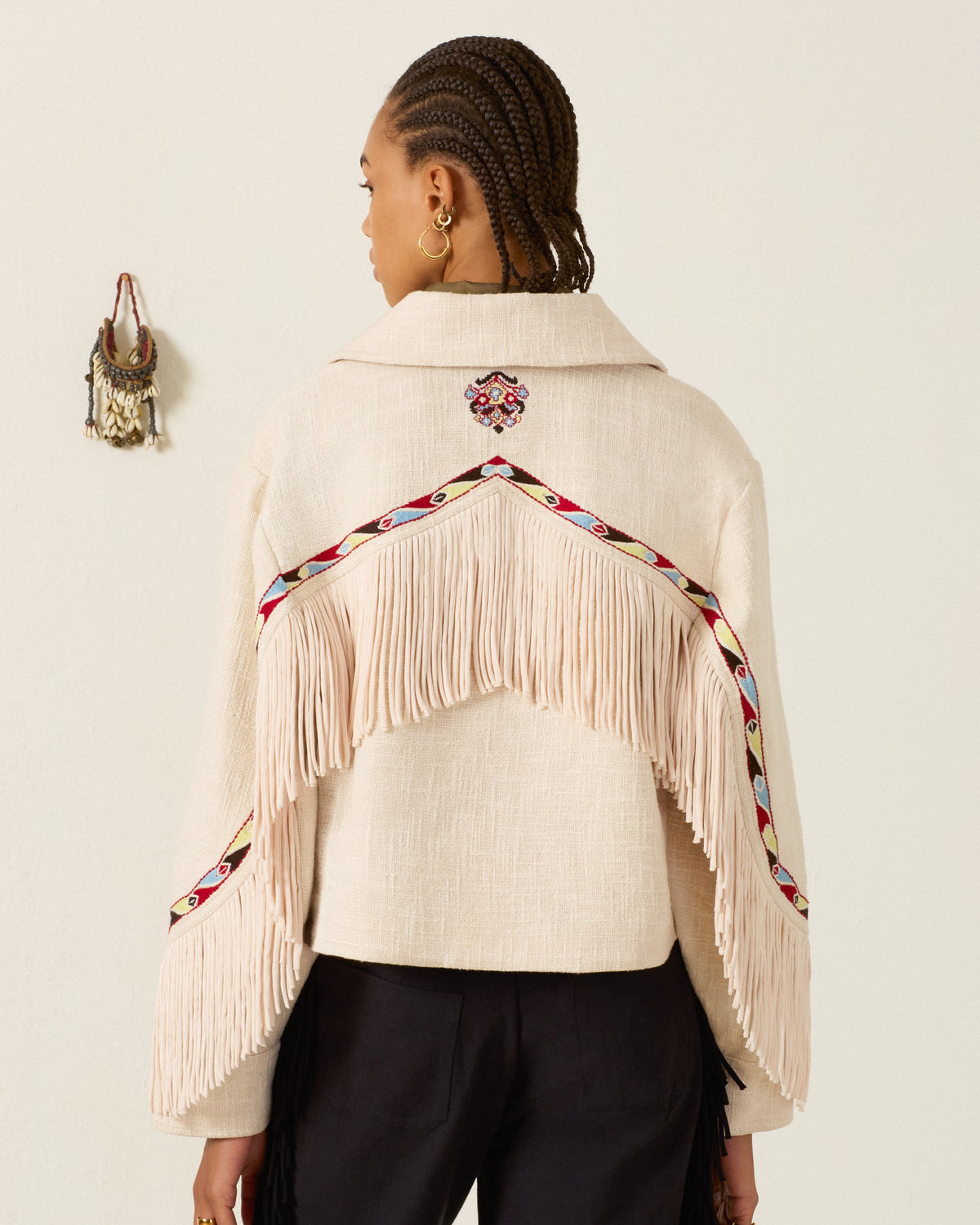 Court Prairie Fringe Jacket