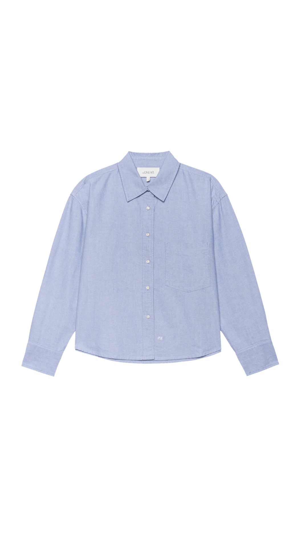 The Great- The Cropped Oxford Shirt