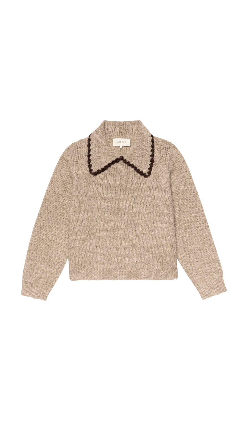 The Great- The Crochet Collar Pullover