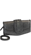Load image into Gallery viewer, W.H. Petronela- Python Clutch
