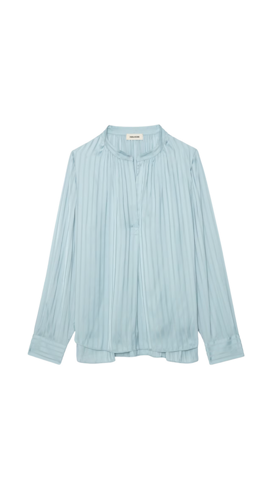 Zadig & Voltaire- Tink Satin Raye Shirt