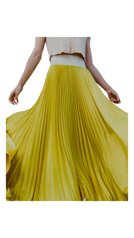 Loyd/Ford- Classic Satin Midi Skirt