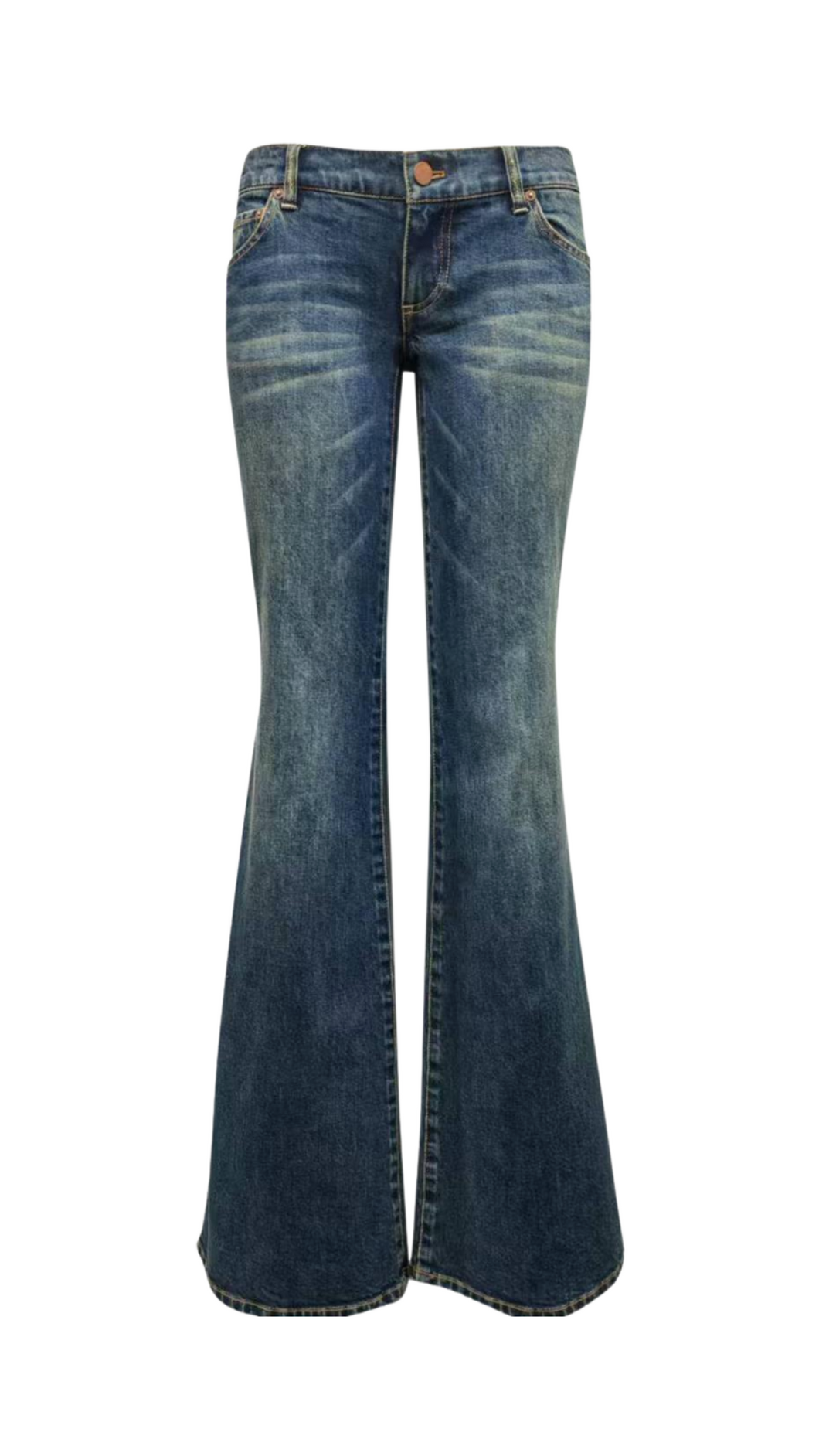 alice + olivia- Emryn LR Flare Jean