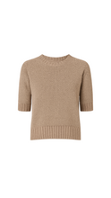 Load image into Gallery viewer, White + Warren- Cotton Textured Tee
