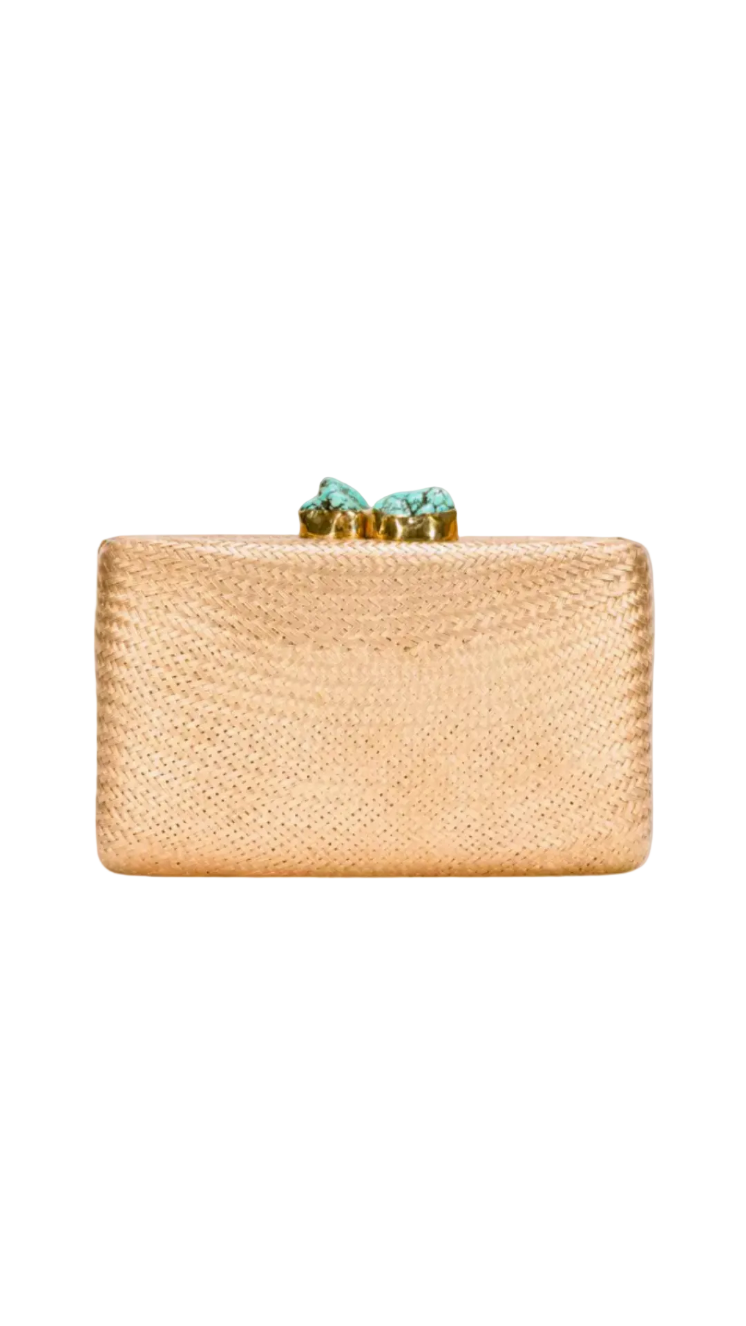Kayu- Straw Clutch w. Clasp