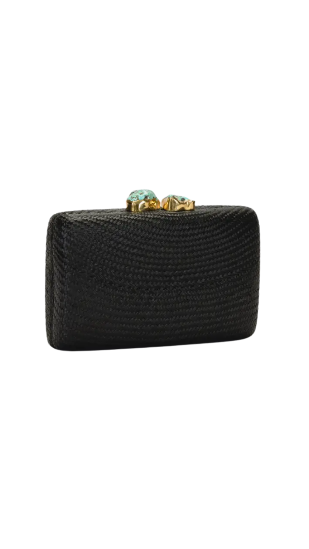 Kayu- Straw Clutch w. Clasp