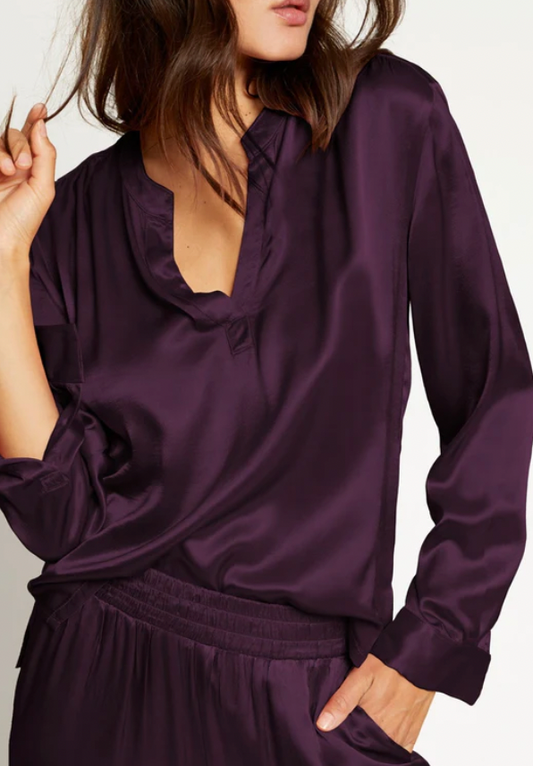 Nations- Ella Cut Away Henley