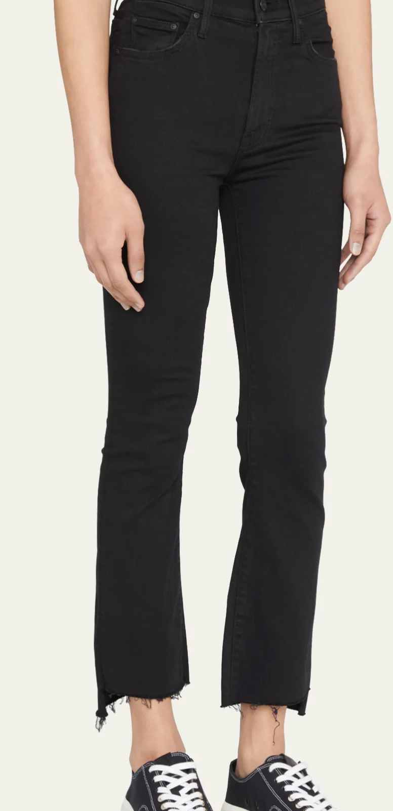MOTHER-Insider Crop Step Fray
