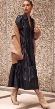 Load image into Gallery viewer, Brochu Walker-Havana Vegan Leather Dress
