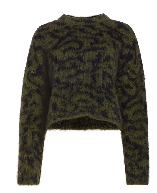 Frame- Abstract Jacquard Crew