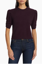 Load image into Gallery viewer, Frame-Ruched Sleeve Cashmere Sweater

