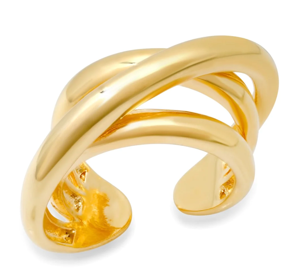 TAI -  TJR-61 Size 7 Triple gold wrap ring
