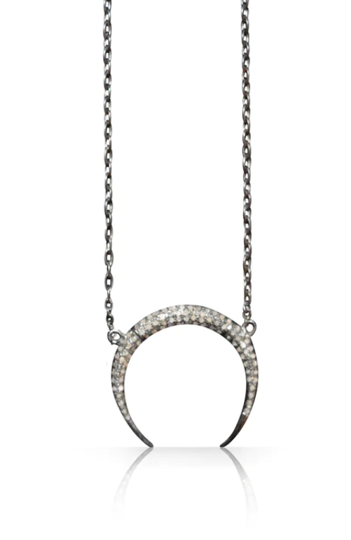 S.Carter Double Tusk Charm Necklace