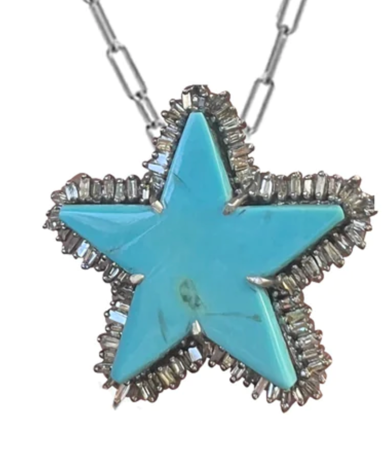 S.Carter Turquoise Star Necklace