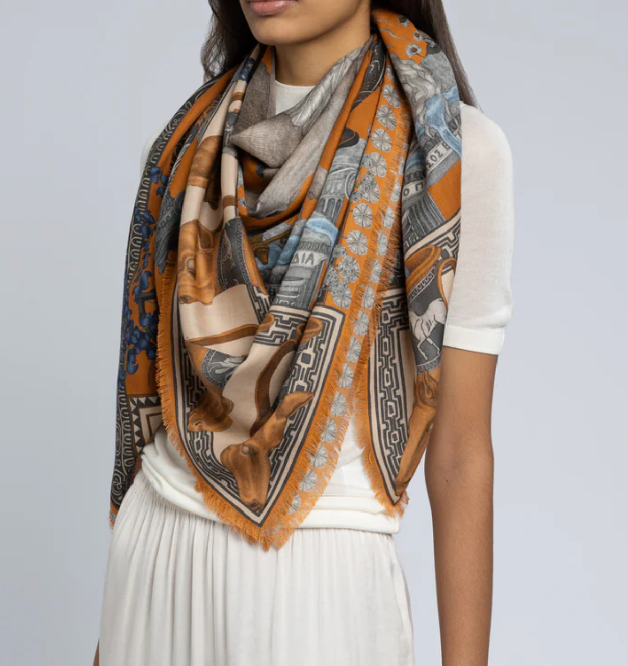 Sabina Savage- The Temple of Pegasus Scarf