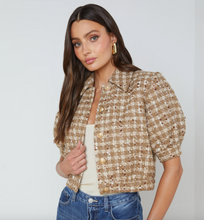 Load image into Gallery viewer, L&#39;Agence- Cove Crop Short Sleeve Jacket
