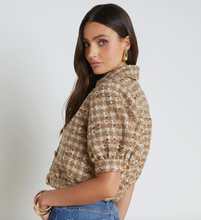 Load image into Gallery viewer, L&#39;Agence- Cove Crop Short Sleeve Jacket
