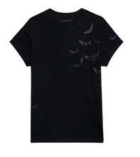 Load image into Gallery viewer, Zadig &amp; Voltaire- Anya Diamante Wings Tee
