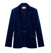 Load image into Gallery viewer, Zadig &amp; Voltaire- Vavy Velvet Blazer
